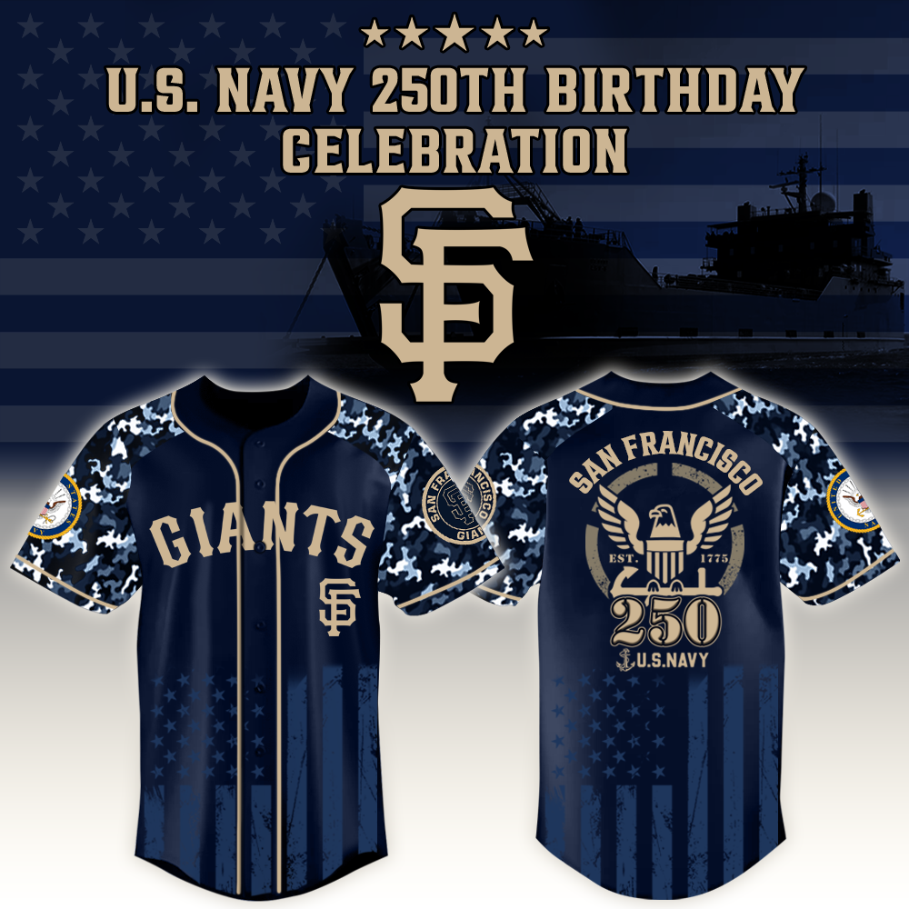 San Francisco Giants x US Navy 250th Birthday Edition 